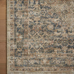 Loloi Heritage Sage / Navy Rug 0-RUGS-patterned Loloi