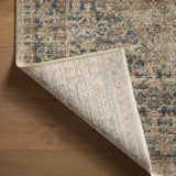 Loloi Heritage Sage / Navy Rug 0-RUGS-patterned Loloi