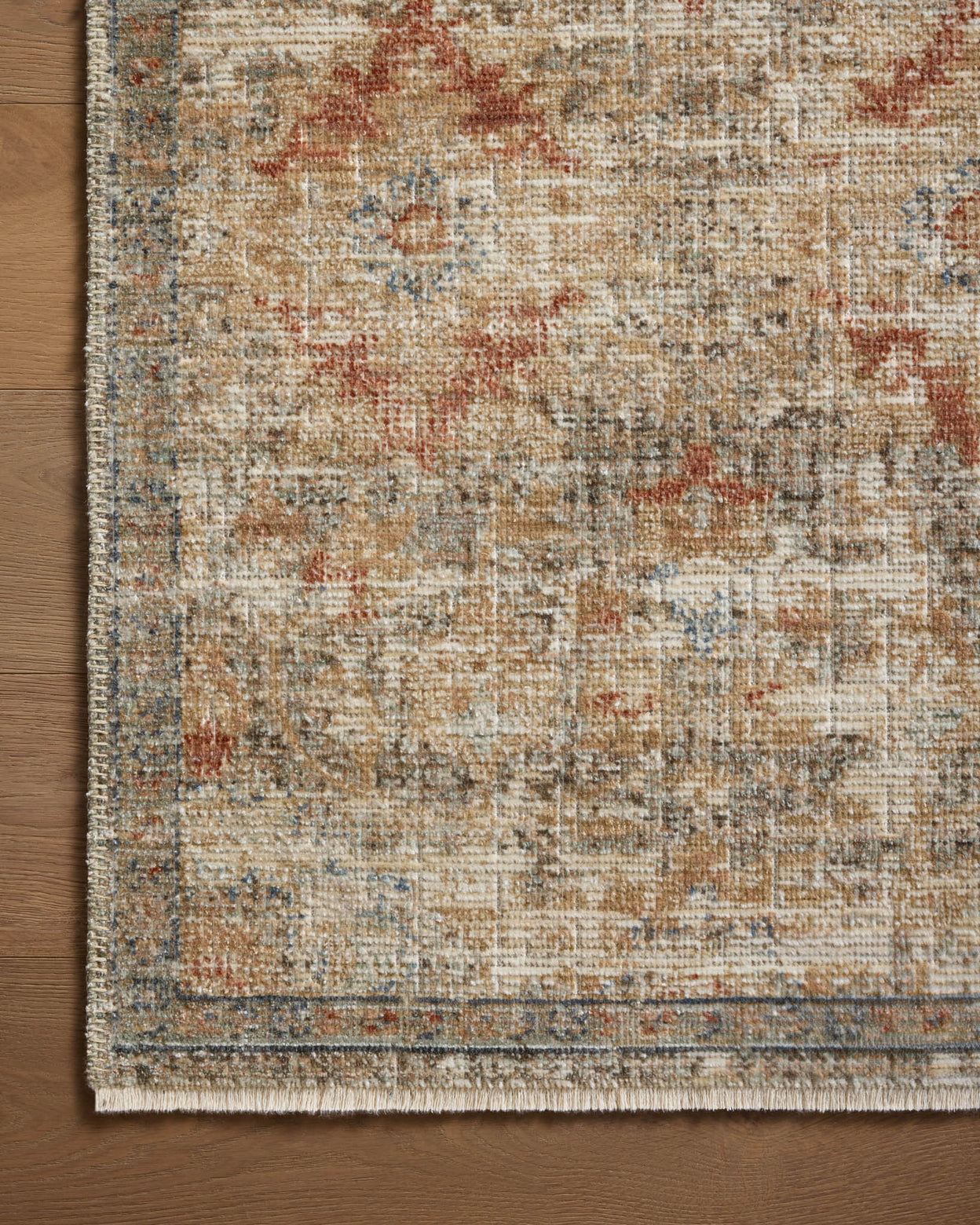 Loloi Heritage Grey / Sunset Rug 0-RUGS-patterned Loloi
