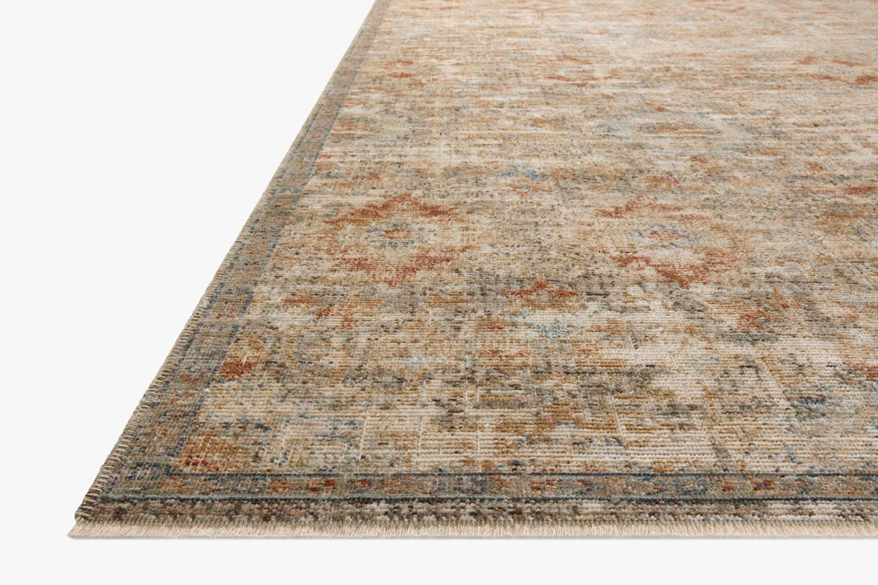 Loloi Heritage Grey / Sunset Rug 0-RUGS-patterned Loloi
