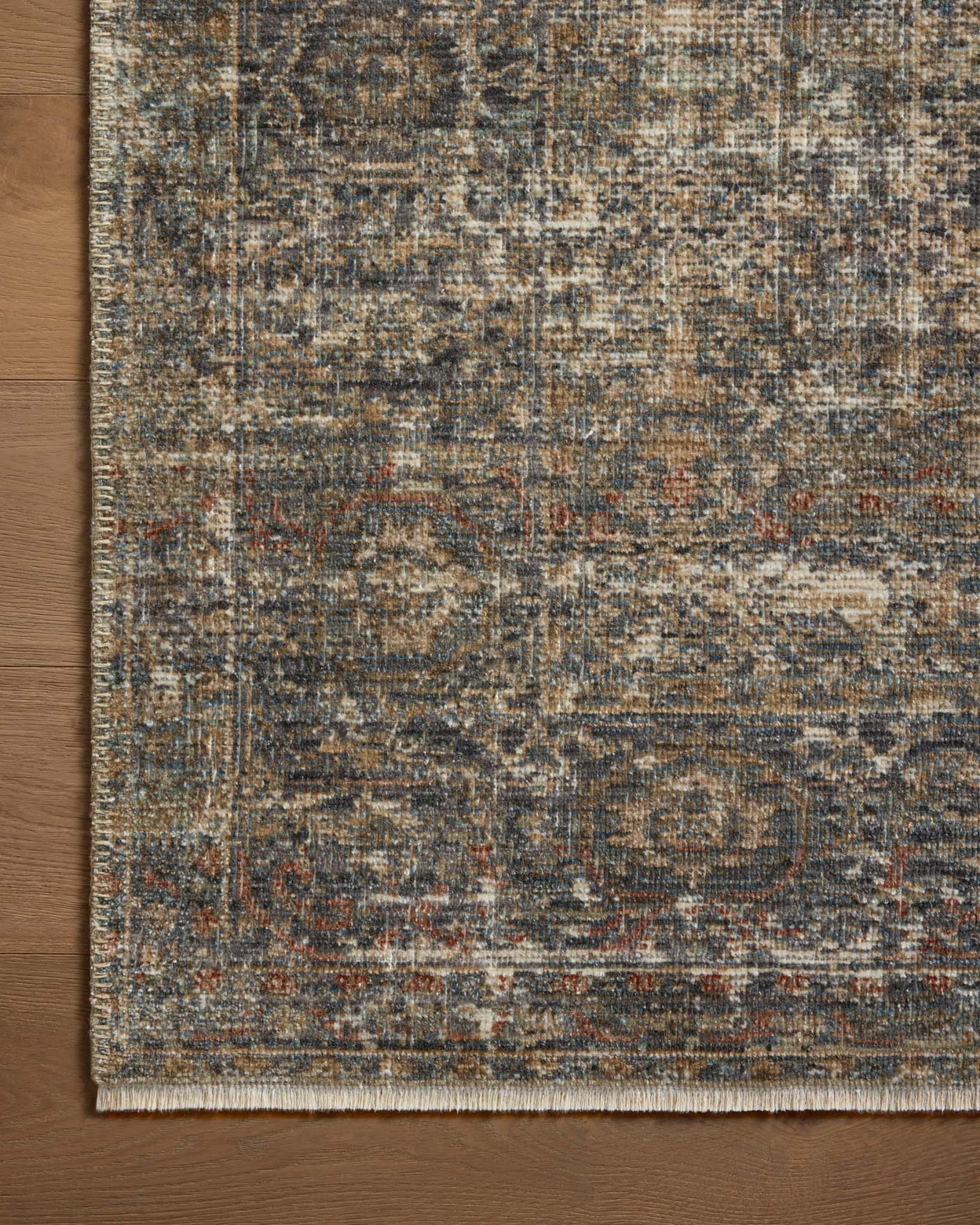 Loloi Heritage Midnight / Multi Rug 0-RUGS-patterned Loloi