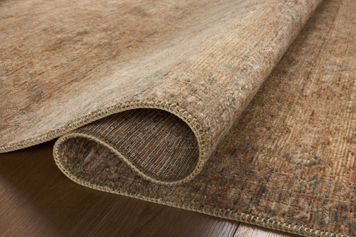 Loloi Heritage Natural / Mist Rug 0-RUGS-patterned Loloi