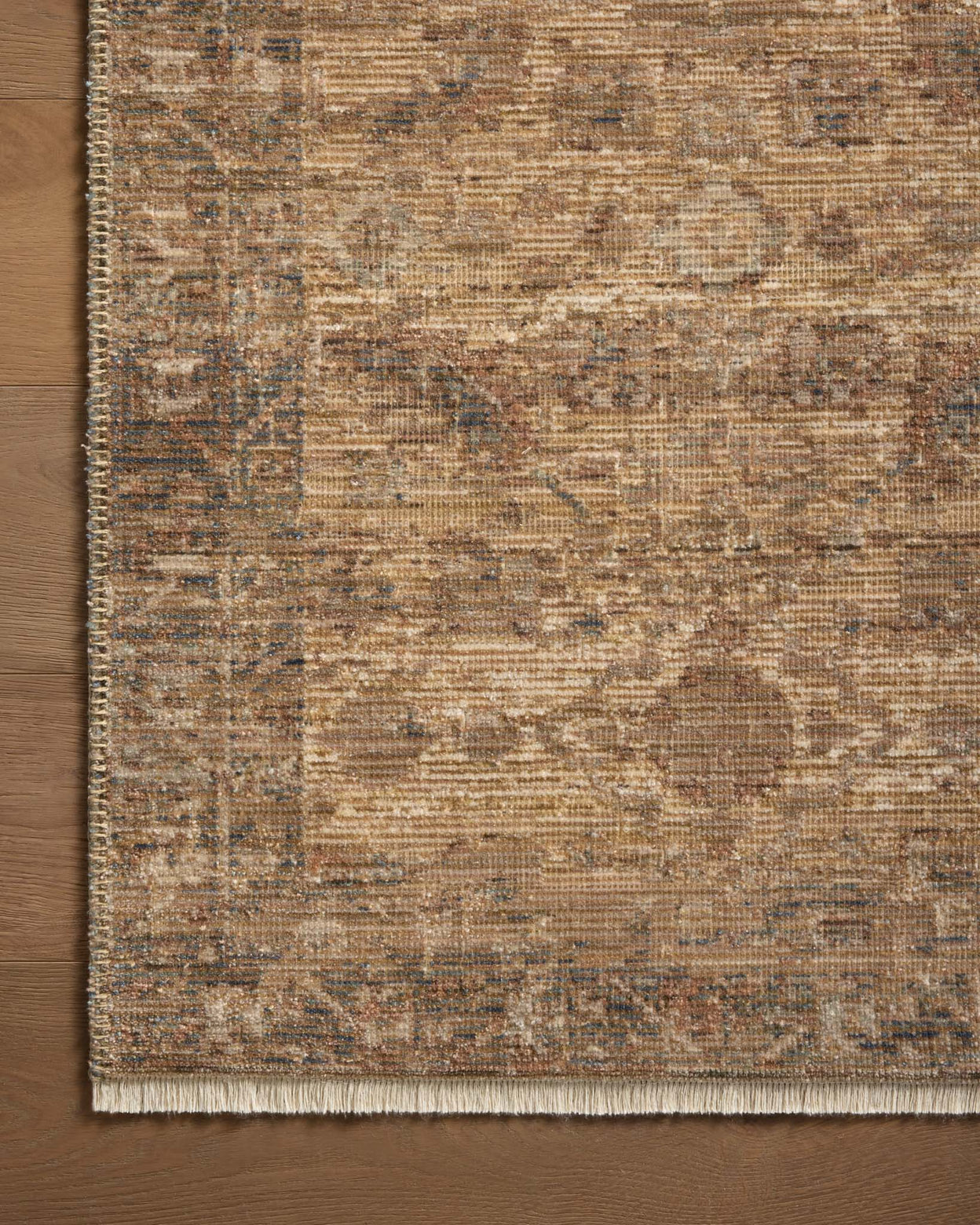 Loloi Heritage Natural / Mist Rug 0-RUGS-patterned Loloi