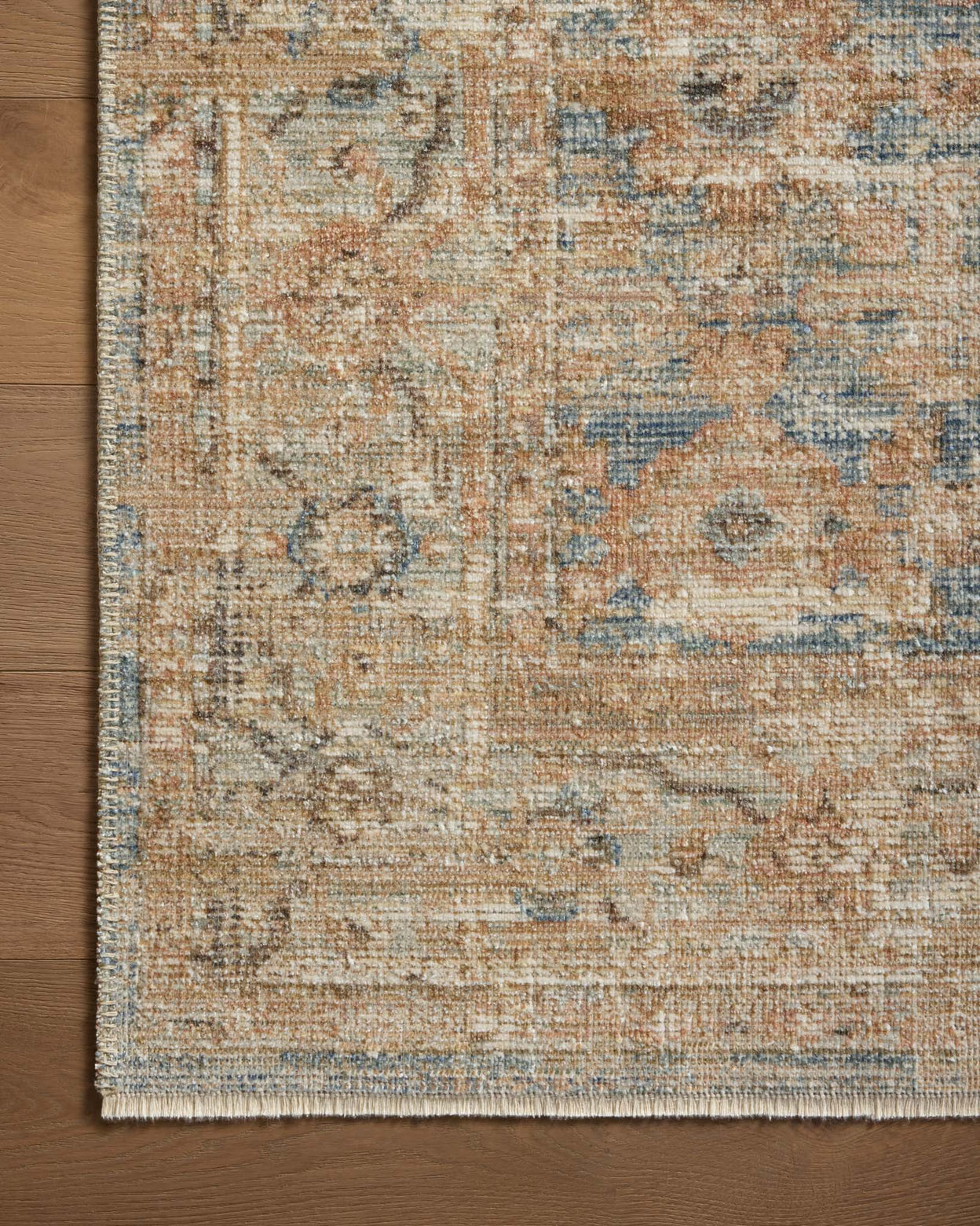 Loloi Heritage Ocean / Sand Rug 0-RUGS-patterned Loloi