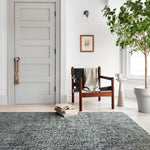 Loloi Harlow Denim / Charcoal Rug RUGS - Wool Loloi