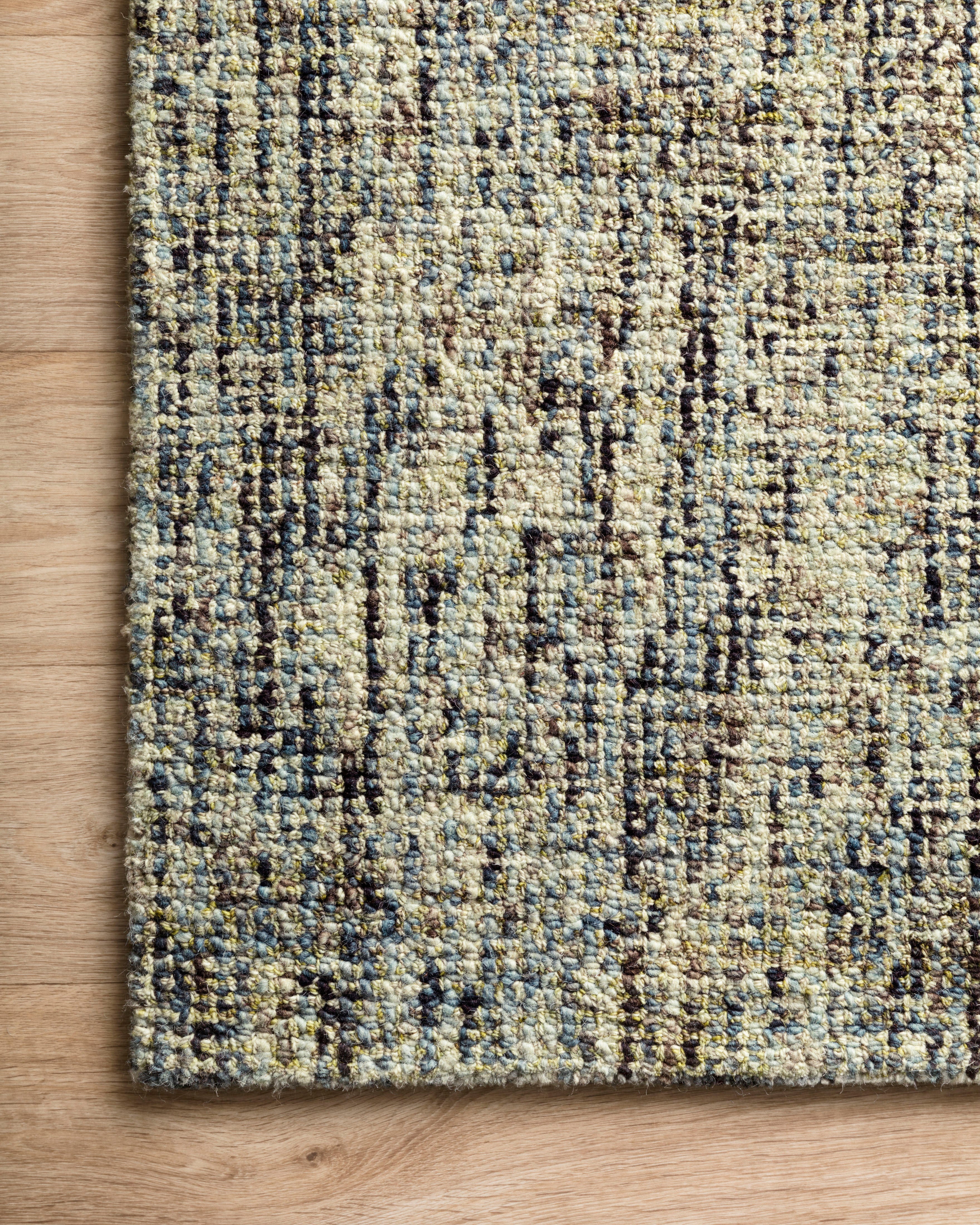 Loloi Harlow Olive / Denim Rug RUGS - wool Loloi
