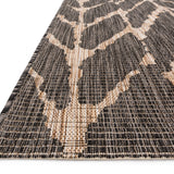 Isle Charcoal / Mocha Rug 5-Rugs - indoor/outdoor Loloi