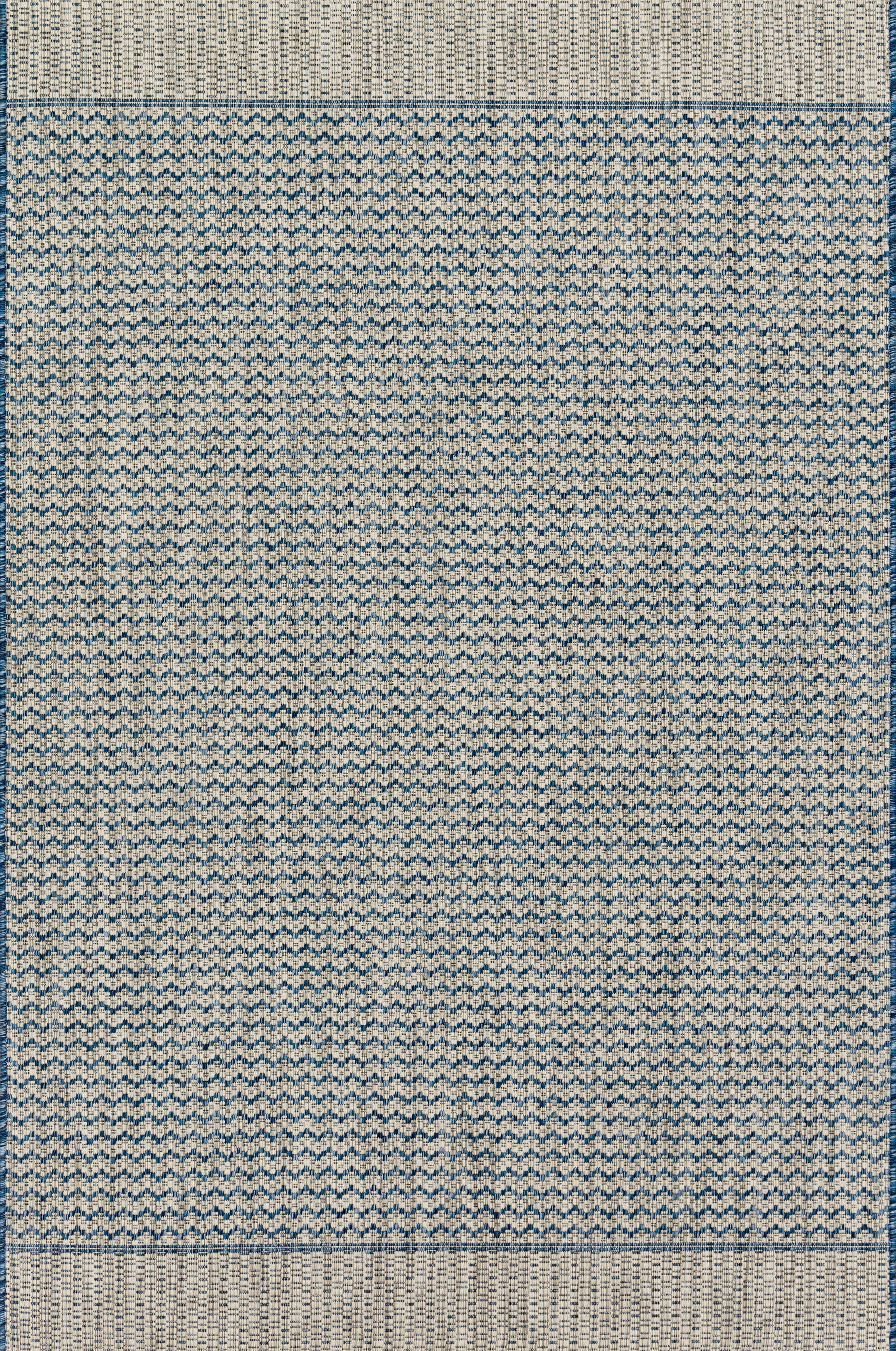 Loloi Isle Grey / Blue Rug 5-Rugs - indoor/outdoor Loloi