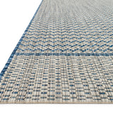 Loloi Isle Grey / Blue Rug 5-Rugs - indoor/outdoor Loloi