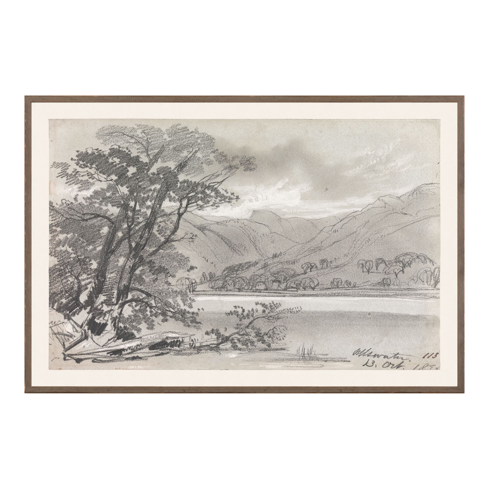 “Landscape Sketch I” Framed Art Print ARTWORK - framed print Celadon Art