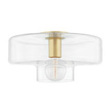 Iona Flush Mount LIGHTING - flush mount Hudson Valley Lighting Aged Brass