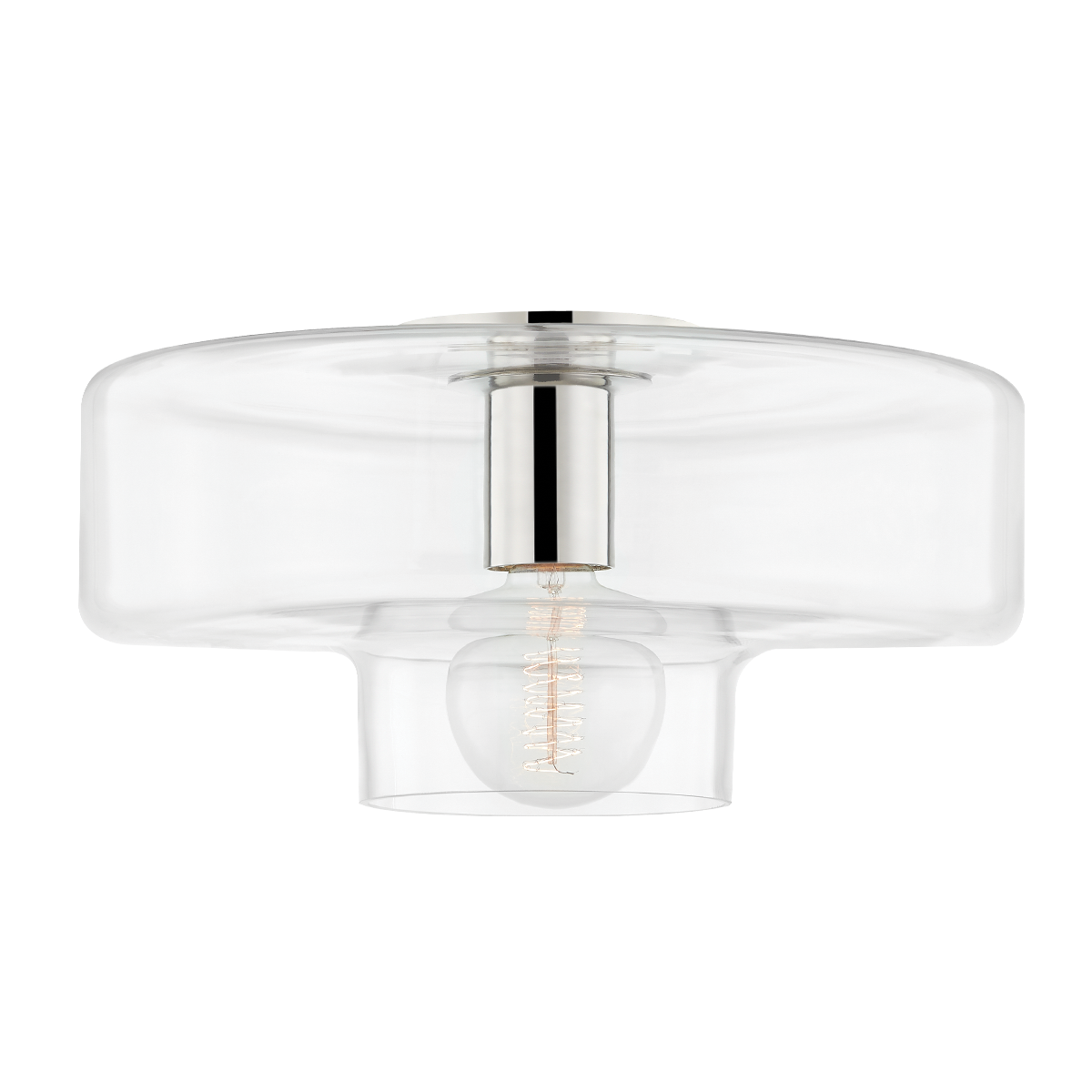 Iona Flush Mount LIGHTING - flush mount Hudson Valley Lighting Polished Nickel