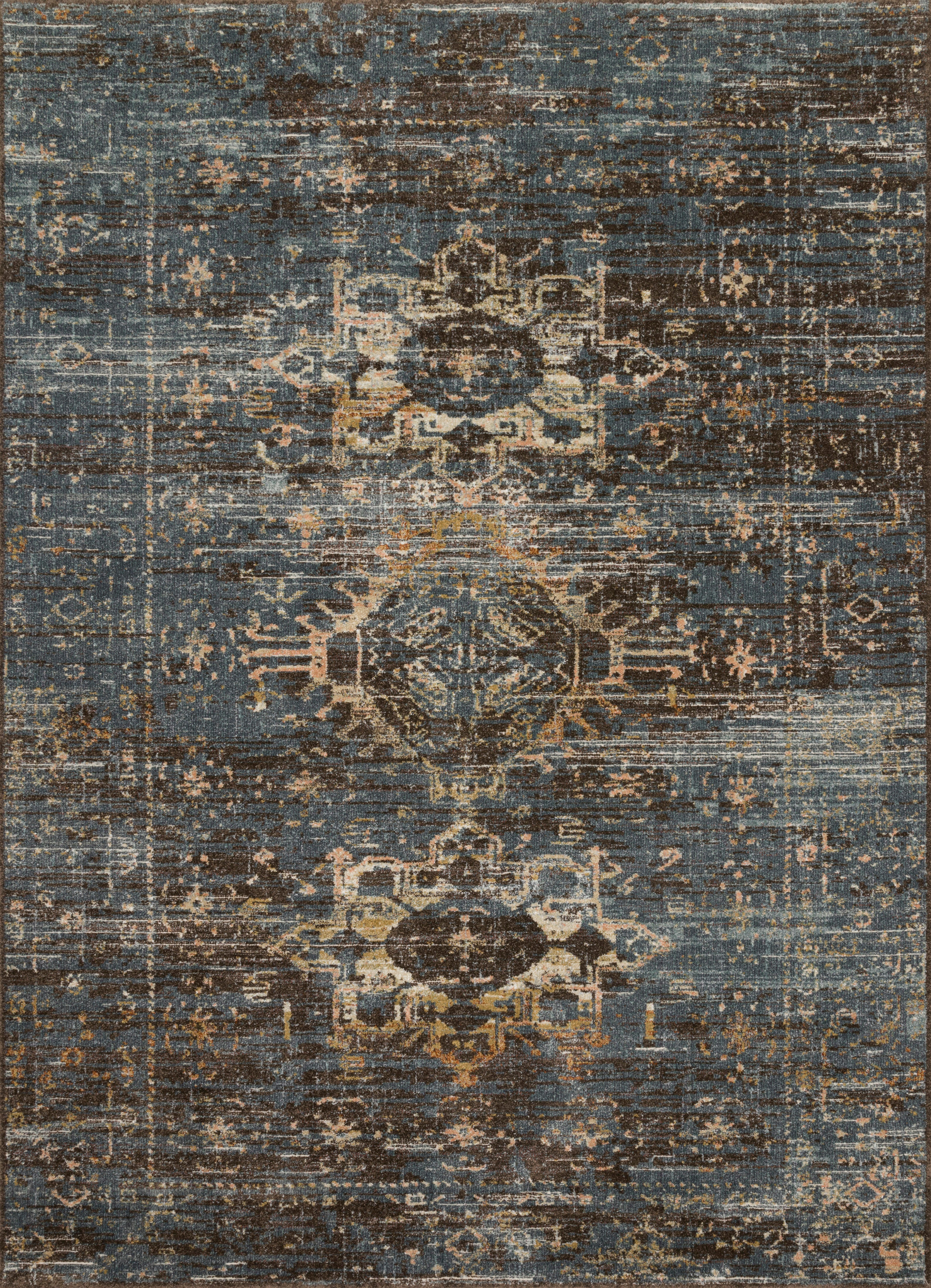Loloi James Midnight / Sunset Rug 9'6x13 RUGS - patterned Loloi