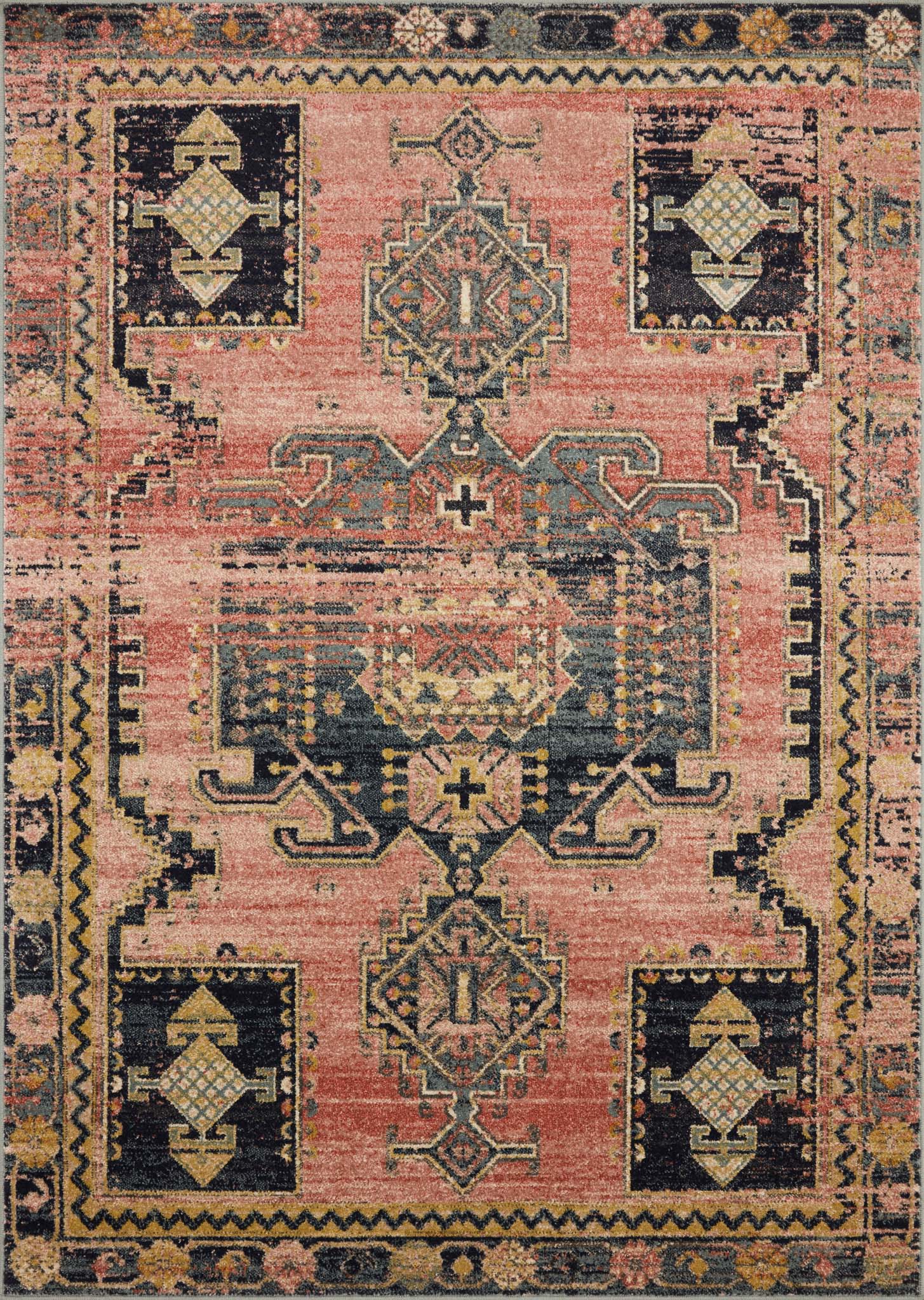 Loloi Jocelyn Rose / Rose Rug RUGS - patterned Loloi