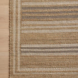 Chris Loves Julia x Loloi Judy Natural / Dove Rug 0-RUGS - jute Loloi