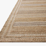 Chris Loves Julia x Loloi Judy Natural / Dove Rug 0-RUGS - jute Loloi