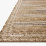 Chris Loves Julia x Loloi Judy Natural / Dove Rug 0-RUGS - jute Loloi