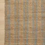 Chris Loves Julia x Loloi Judy Natural / Sky Rug 0-RUGS - jute Loloi