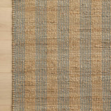 Chris Loves Julia x Loloi Judy Natural / Sky Rug 0-RUGS - jute Loloi