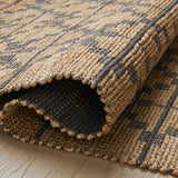 Chris Loves Julia x Loloi Judy Natural / Graphite Rug 0-RUGS - jute Loloi