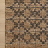 Chris Loves Julia x Loloi Judy Natural / Graphite Rug 0-RUGS - jute Loloi
