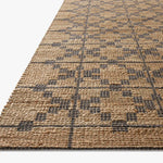 Chris Loves Julia x Loloi Judy Natural / Graphite Rug 0-RUGS - jute Loloi
