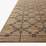 Chris Loves Julia x Loloi Judy Natural / Graphite Rug 0-RUGS - jute Loloi