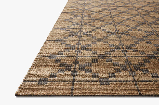 Chris Loves Julia x Loloi Judy Natural / Graphite Rug 0-RUGS - jute Loloi