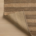 Chris Loves Julia x Loloi Judy Natural / Chocolate Rug 0-RUGS - jute Loloi