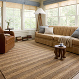 Chris Loves Julia x Loloi Judy Natural / Chocolate Rug 0-RUGS - jute Loloi