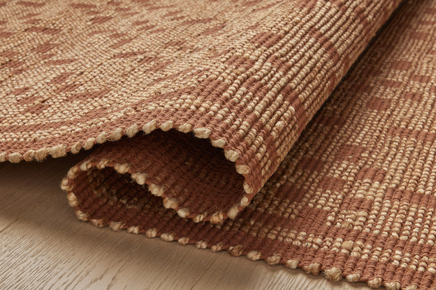 Chris Loves Julia x Loloi Judy Natural / Spice Rug 0-RUGS - jute Loloi