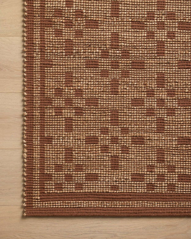 Chris Loves Julia x Loloi Judy Natural / Spice Rug 0-RUGS - jute Loloi
