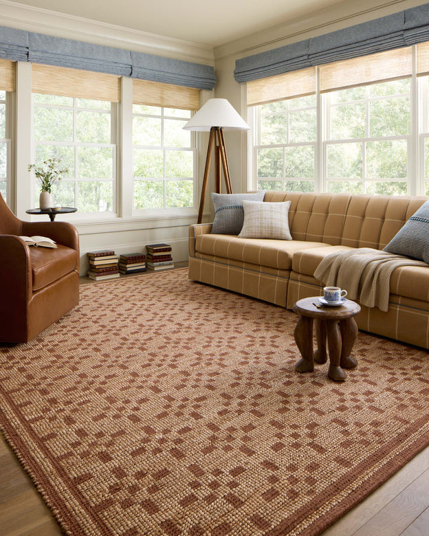 Chris Loves Julia x Loloi Judy Natural / Spice Rug 0-RUGS - jute Loloi