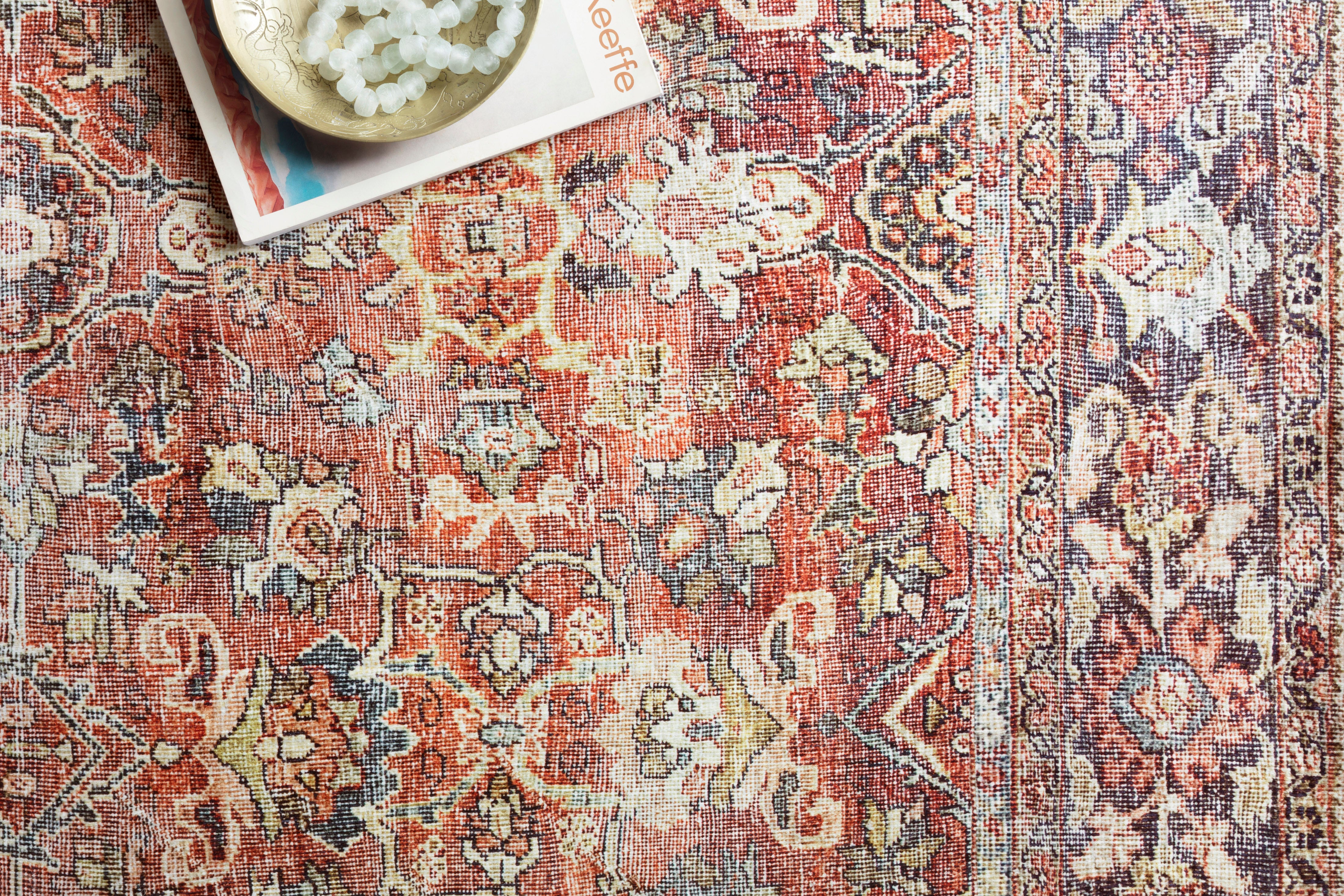 Loloi Layla Spice / Marine Rug RUGS - patterned Loloi