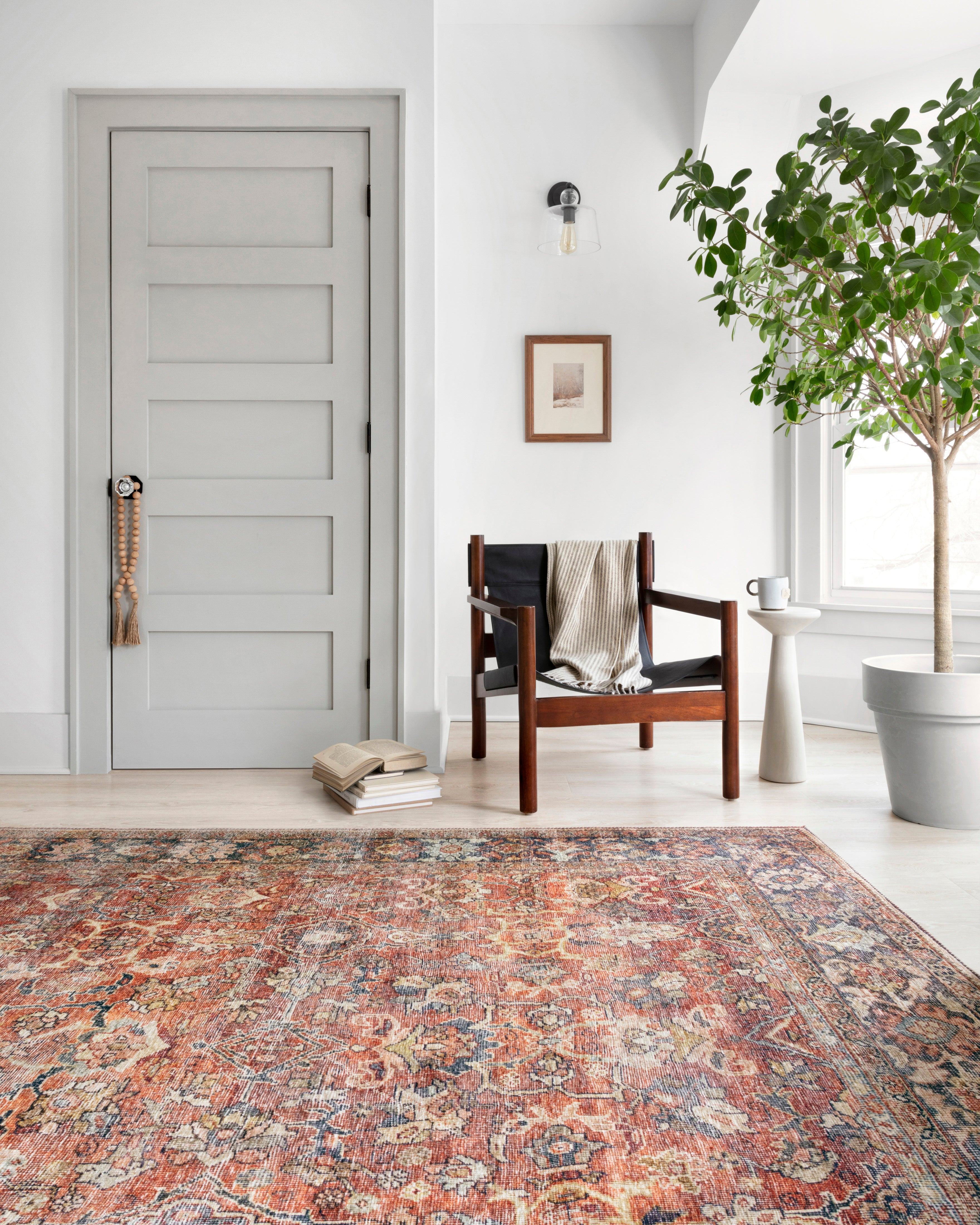 Loloi Layla Spice / Marine Rug RUGS - patterned Loloi