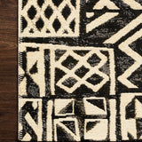 Loloi Mika Ivory / Black Outdoor Rug 5-Rugs - indoor/outdoor Loloi