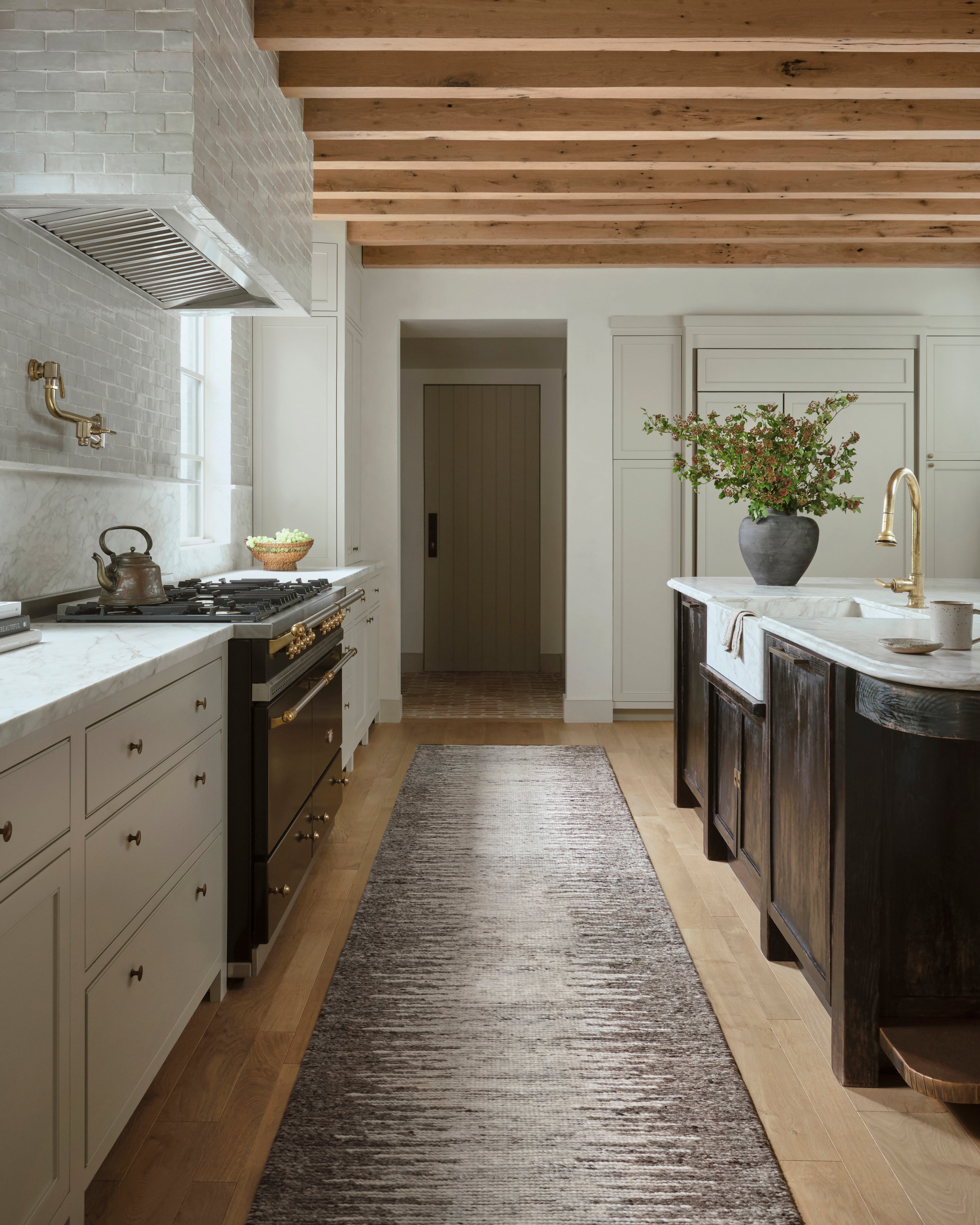 Amber Lewis x Loloi Mulholland Bark / Natural Rug 0-patterned rugs Loloi