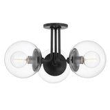 Meadow Semi Flush LIGHITING - semi-flush Hudson Valley Lighting Old Bronze