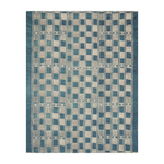 Loloi Mika Blue / Ivory Outdoor Rug 5-Rugs - indoor/outdoor Loloi