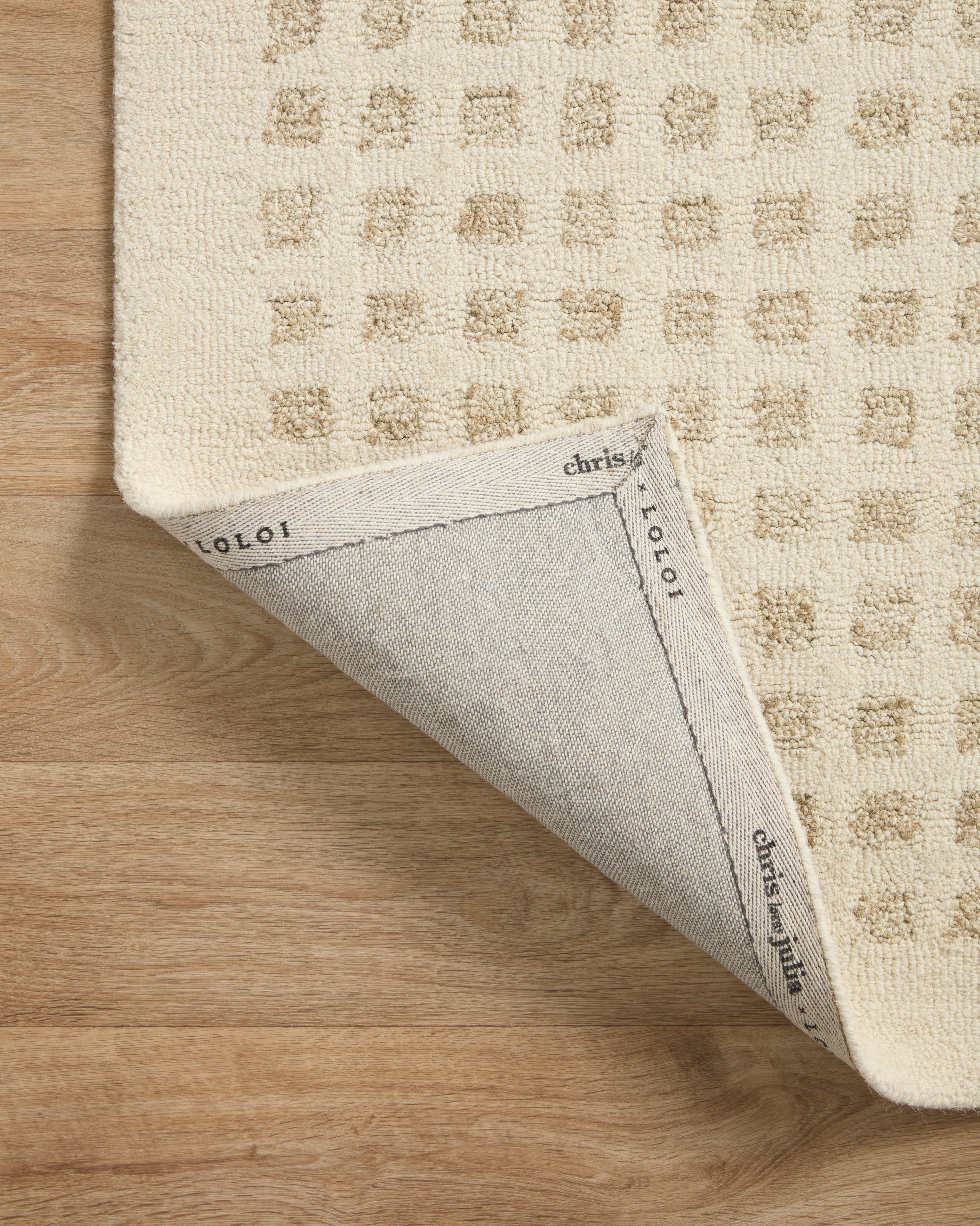 Chris Loves Julia x Loloi Polly Ivory / Natural Rug 0-RUGS - jute Loloi