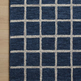 Chris Loves Julia x Loloi Polly Navy / Silver Rug 0-RUGS - jute Loloi