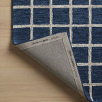 Chris Loves Julia x Loloi Polly Navy / Silver Rug 0-RUGS - jute Loloi