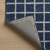 Chris Loves Julia x Loloi Polly Navy / Silver Rug 0-RUGS - jute Loloi