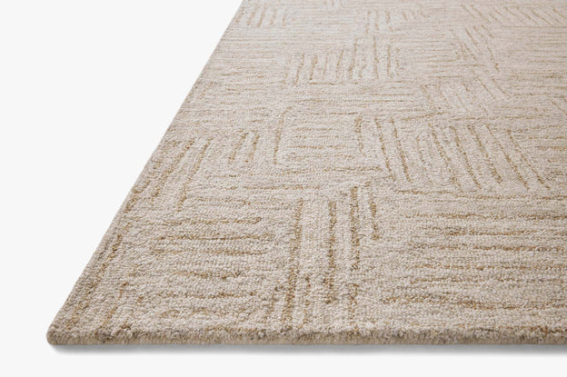 Chris Loves Julia x Loloi Polly Smoke / Sand Rug 0-RUGS - jute Loloi