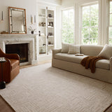 Chris Loves Julia x Loloi Polly Smoke / Sand Rug 0-RUGS - jute Loloi