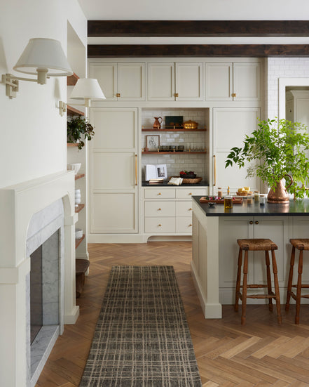 Chris Loves Julia x Loloi Polly Graphite / Pebble Rug 0-RUGS - jute Loloi