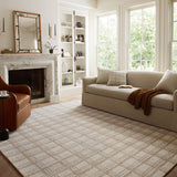 Chris Loves Julia x Loloi Polly Cream / Sand Rug 0-RUGS - jute Loloi