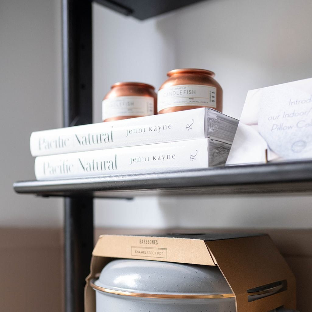 "Pacific Natural: Simple Seasonal Entertaining" by Jenni Kayne BOOKS - design Penguin Random House