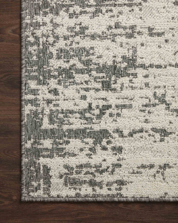 Loloi Rainier Ivory / Grey Outdoor Rug 5-Rugs - indoor/outdoor Loloi
