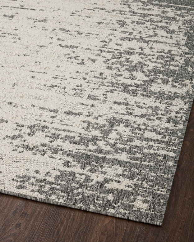 Loloi Rainier Ivory / Grey Outdoor Rug 5-Rugs - indoor/outdoor Loloi